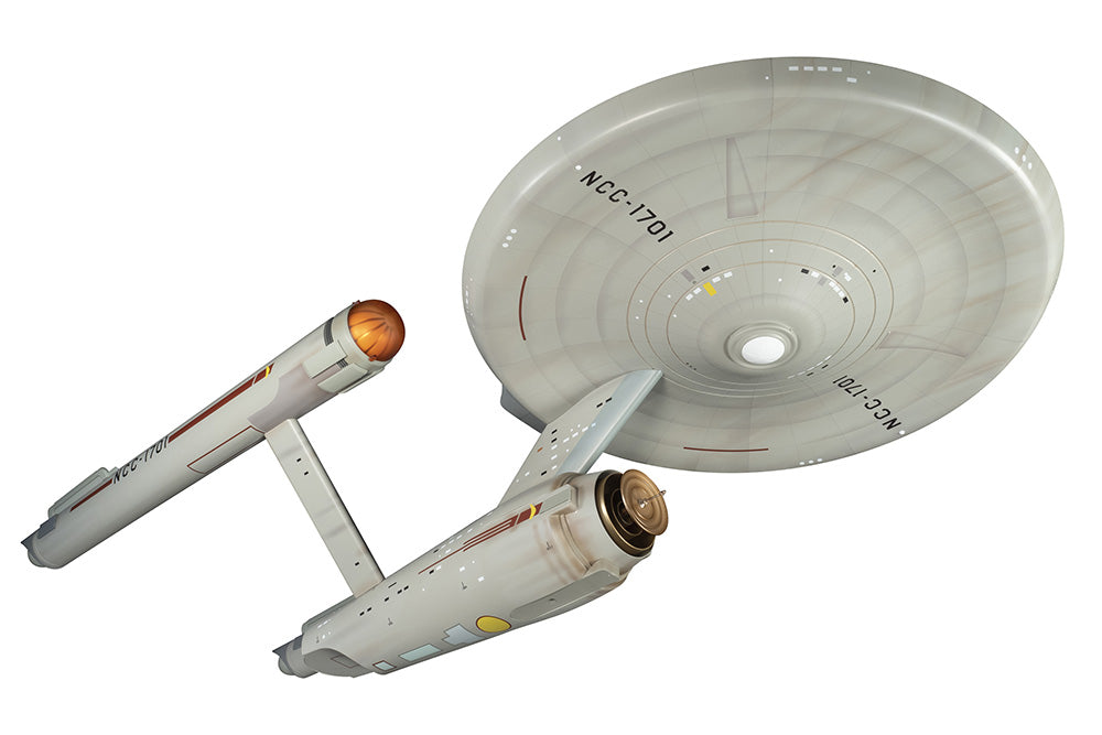 POLAR LIGHTS - Star Trek TOS USS ENTERPRISE Prebuilt