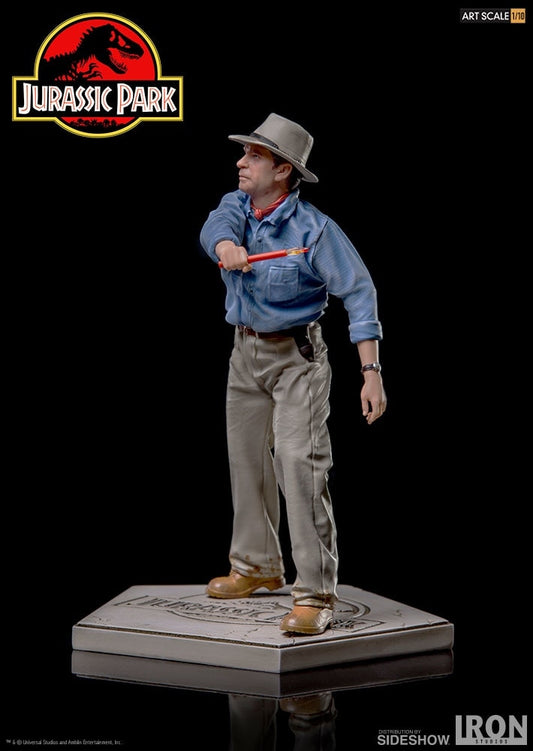 IRON STUDIO - Jurassic Park Alan Grant Statue 1:10