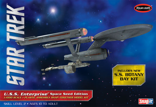 POLAR LIGHTS - Star Trek Tos USS Enetrprise Space Seed