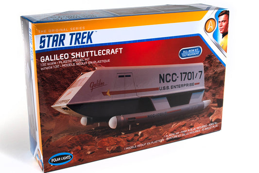 POLAR LIGHTS MODEL KIT - Star Trek Tos Galileo Shuttle MK Model Kit 1/32