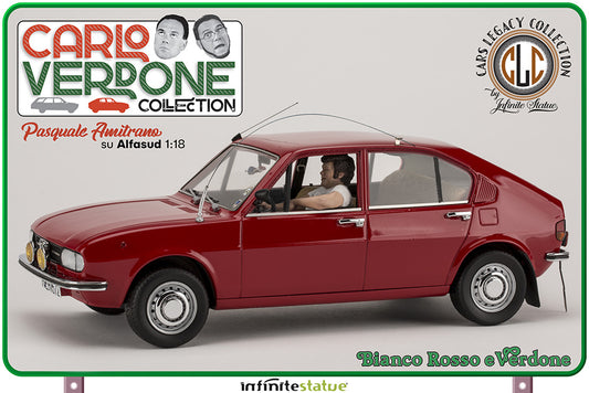 INFINITE STATUE - Amitrano on Alfasud Alfa 1/18 Resin Car