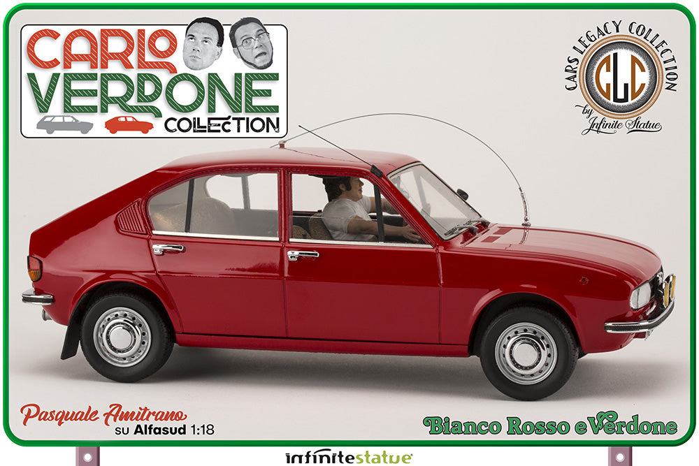 INFINITE STATUE - Amitrano on Alfasud Alfa 1/18 Resin Car