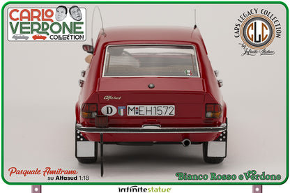 INFINITE STATUE - Amitrano on Alfasud Alfa 1/18 Resin Car