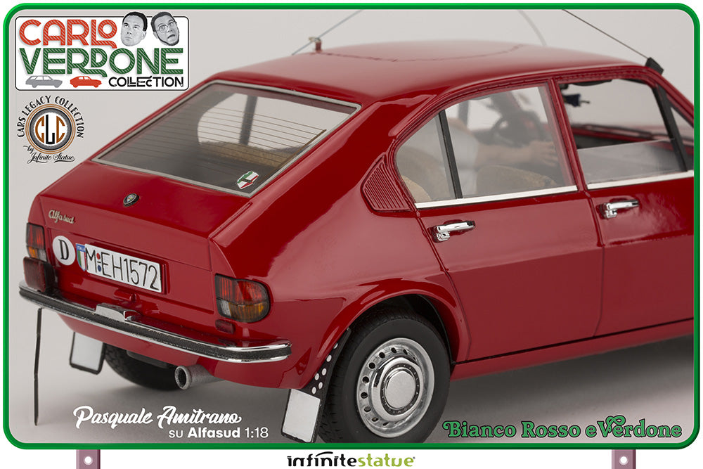 INFINITE STATUE - Amitrano on Alfasud Alfa 1/18 Resin Car