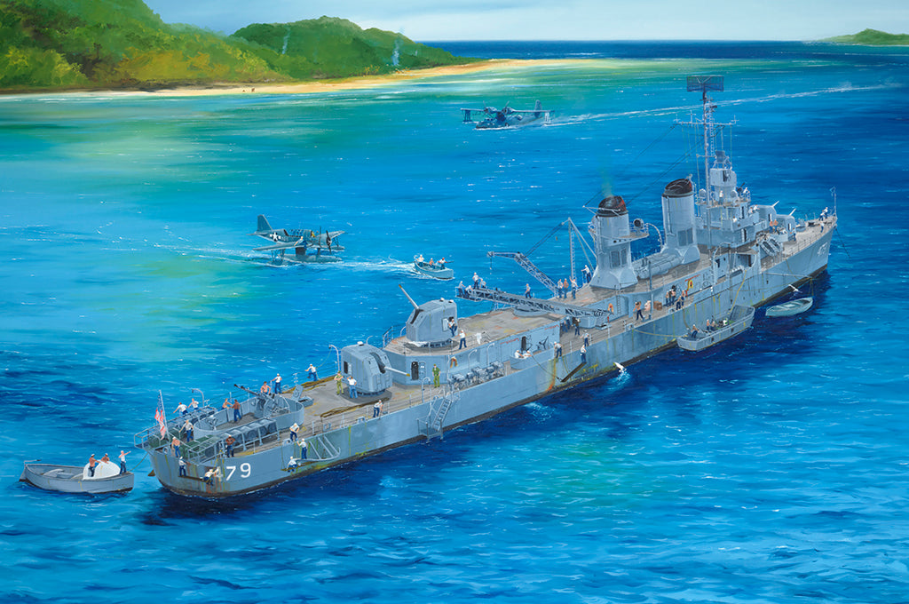 TRUMPETER - USS Stevens DD-479  1/200