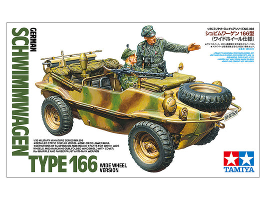 TAMIYA - GE SCHWIMMWAGEN TIPO 166 (vers. a ruote larghe)  1/35