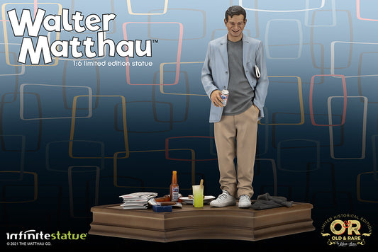 INFINITE STATUE - Walter Matthau Old & Rare 1:6 Resin Statue