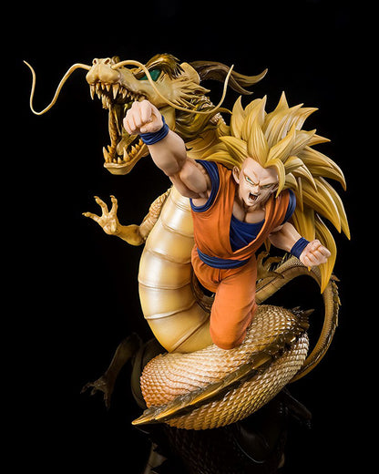 BANDAI -  Dragon Ball - Super Saiyan 3 Son Gokou Dragon First Explosion Figuarts Zero Pvc Statue