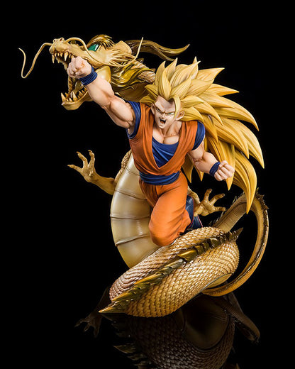 BANDAI -  Dragon Ball - Super Saiyan 3 Son Gokou Dragon First Explosion Figuarts Zero Pvc Statue