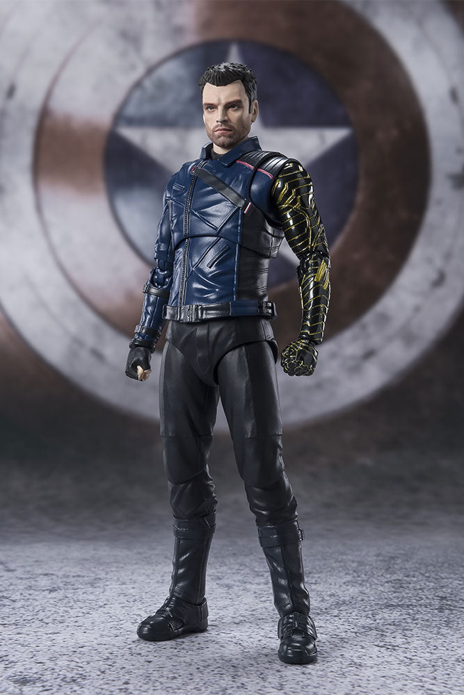 BANDAI - Marvel - Falcon and Winter Soldier Bucky Barnes S.H. Figuarts Action Figure