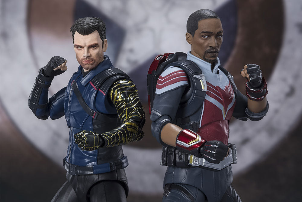 BANDAI - Marvel - Falcon and Winter Soldier Bucky Barnes S.H. Figuarts Action Figure