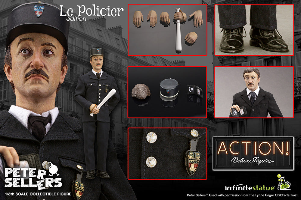 INFINITE STATUE - Peter Sellers Le Policier 1:6 Action Figure