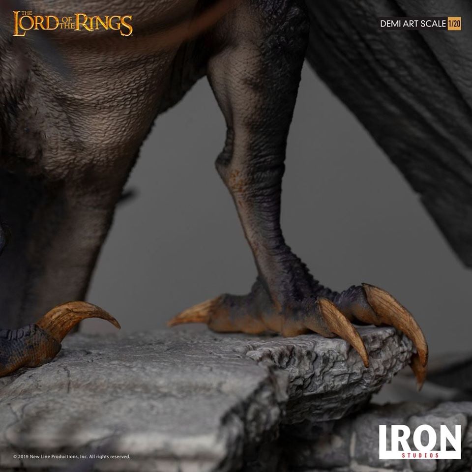 IRON STUDIO - The Lord of the Rings - Fell Beast - Demi Art Scale Statue 1:20