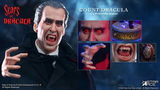 STAR ACE - Scars of Dracula Statue 1:4 Count Dracula 2.0 DX Ver
