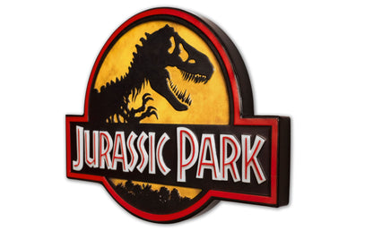 DOCTOR COLLECTOR - Jurassic Park Metal Sign Logo