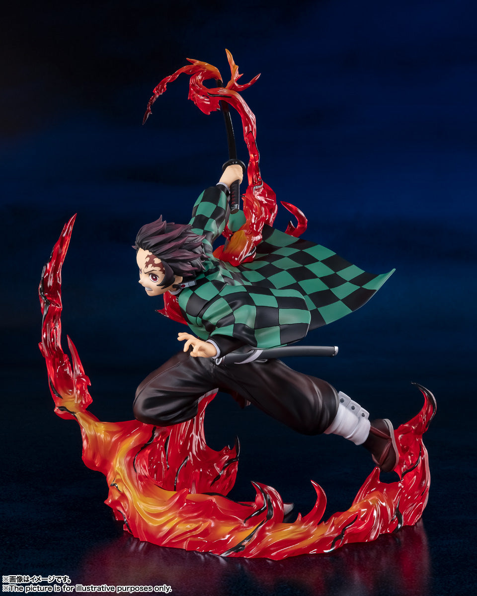 BANDAI - Demon Slayer Figuarts Zero Pvc Statue Tanjiro Total Breath