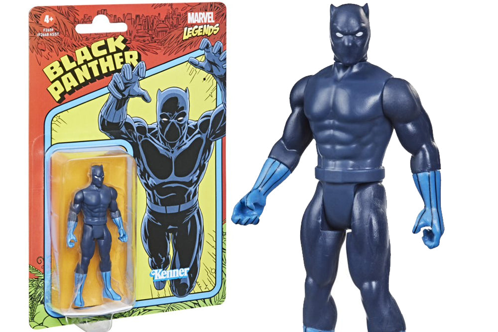 HASBRO - Marvel - Legends: Kenner Retro Black Panther Action Figure