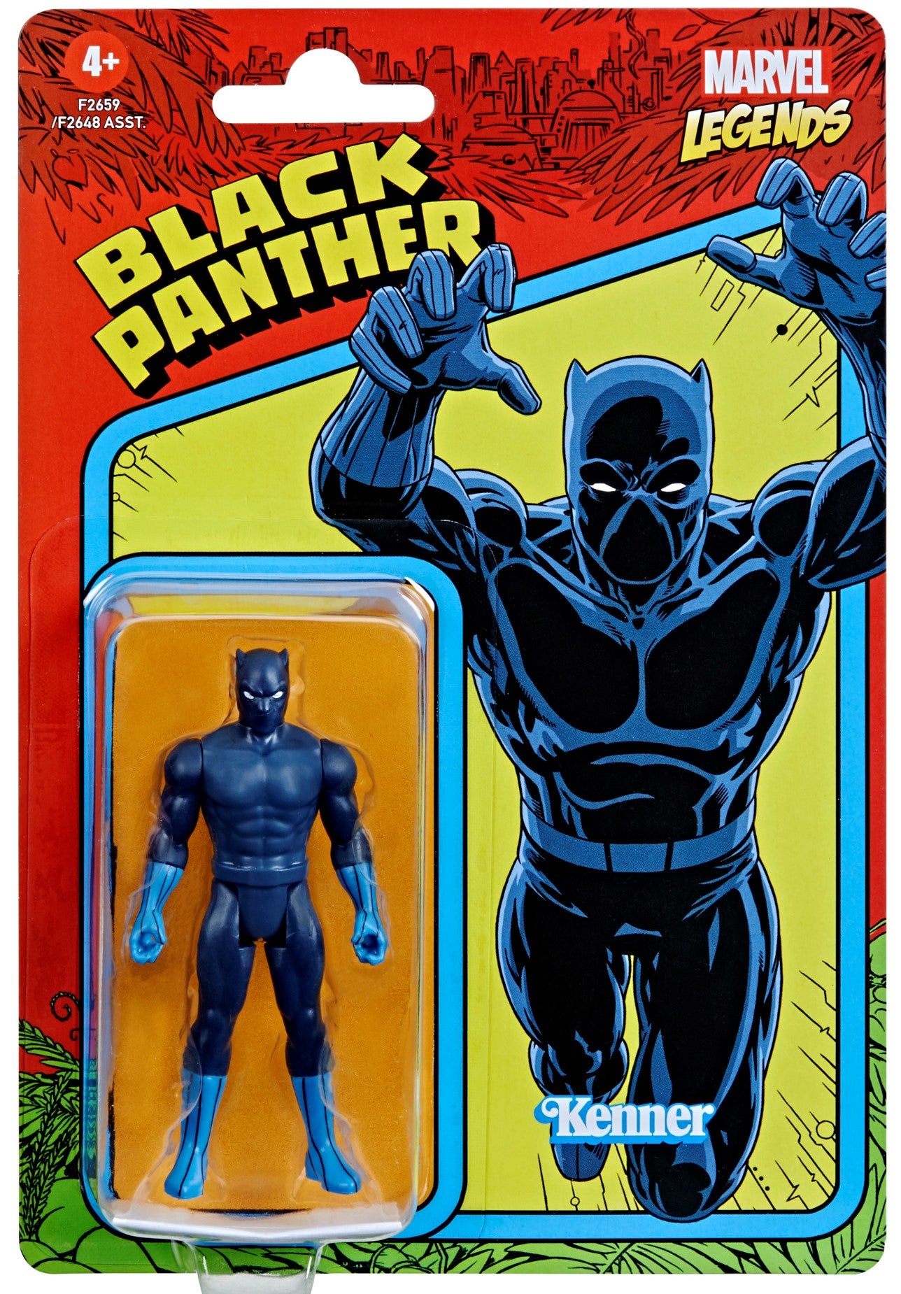 HASBRO - Marvel - Legends: Kenner Retro Black Panther Action Figure