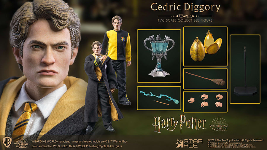 STAR ACE - Harry Potter Cedric Diggory DeLuxe 1:6 Action Doll