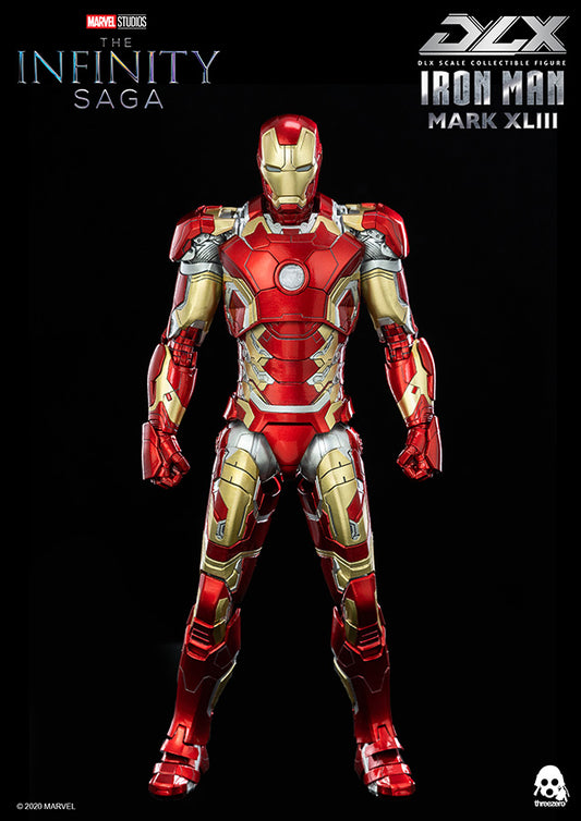 THREEZERO - Marvel - Infinity Saga DeLuxe Action Figure 112 Iron Man Mark 43