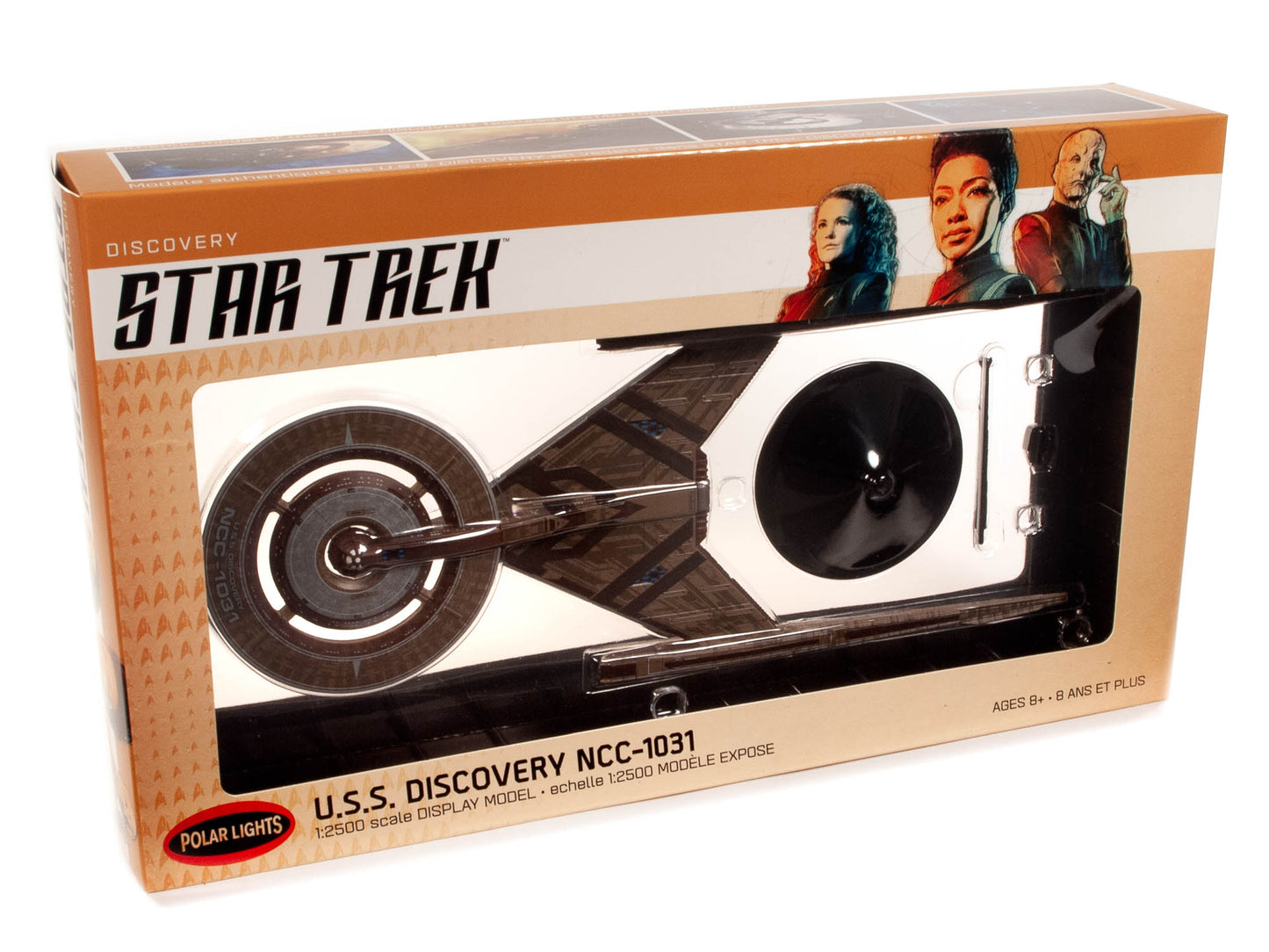 POLAR LIGHTS MODEL KIT - Star Trek USS Discovery Prebuilt Kit