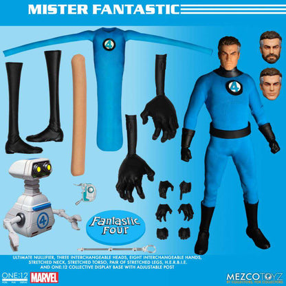 MEZCO TOYS - One 12 coll fantastic four dlx steel set