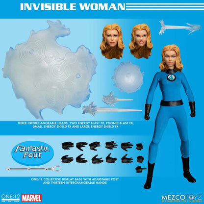 MEZCO TOYS - One 12 coll fantastic four dlx steel set