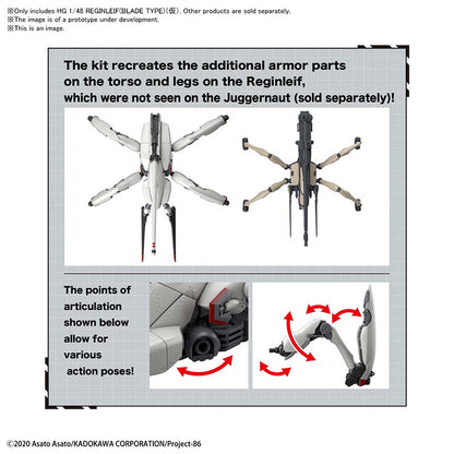 BANDAI - Gunpla - HG Reginleif Shin Use 1/48