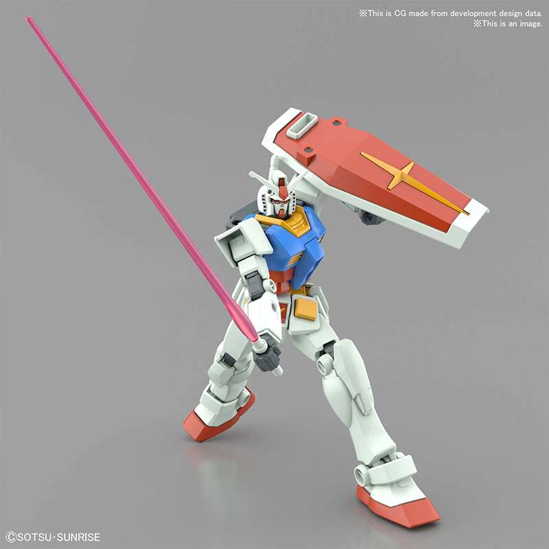 BANDAI MODEL KIT - Gunpla - Entry Grade RX-78-2 Full Weapon Set