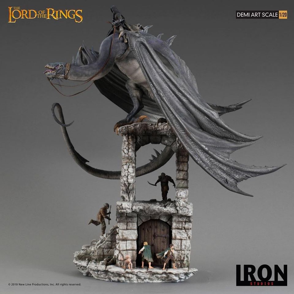 IRON STUDIO - The Lord of the Rings - Fell Beast - Demi Art Scale Statue 1:20