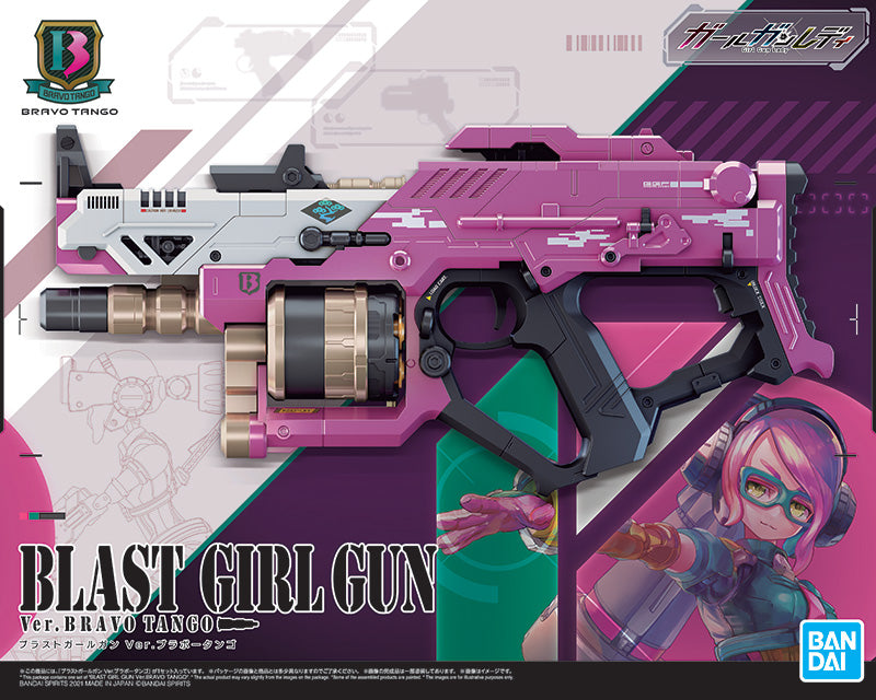 BANDAI - Attack Girl Gun Blast Girl Bravo Tango