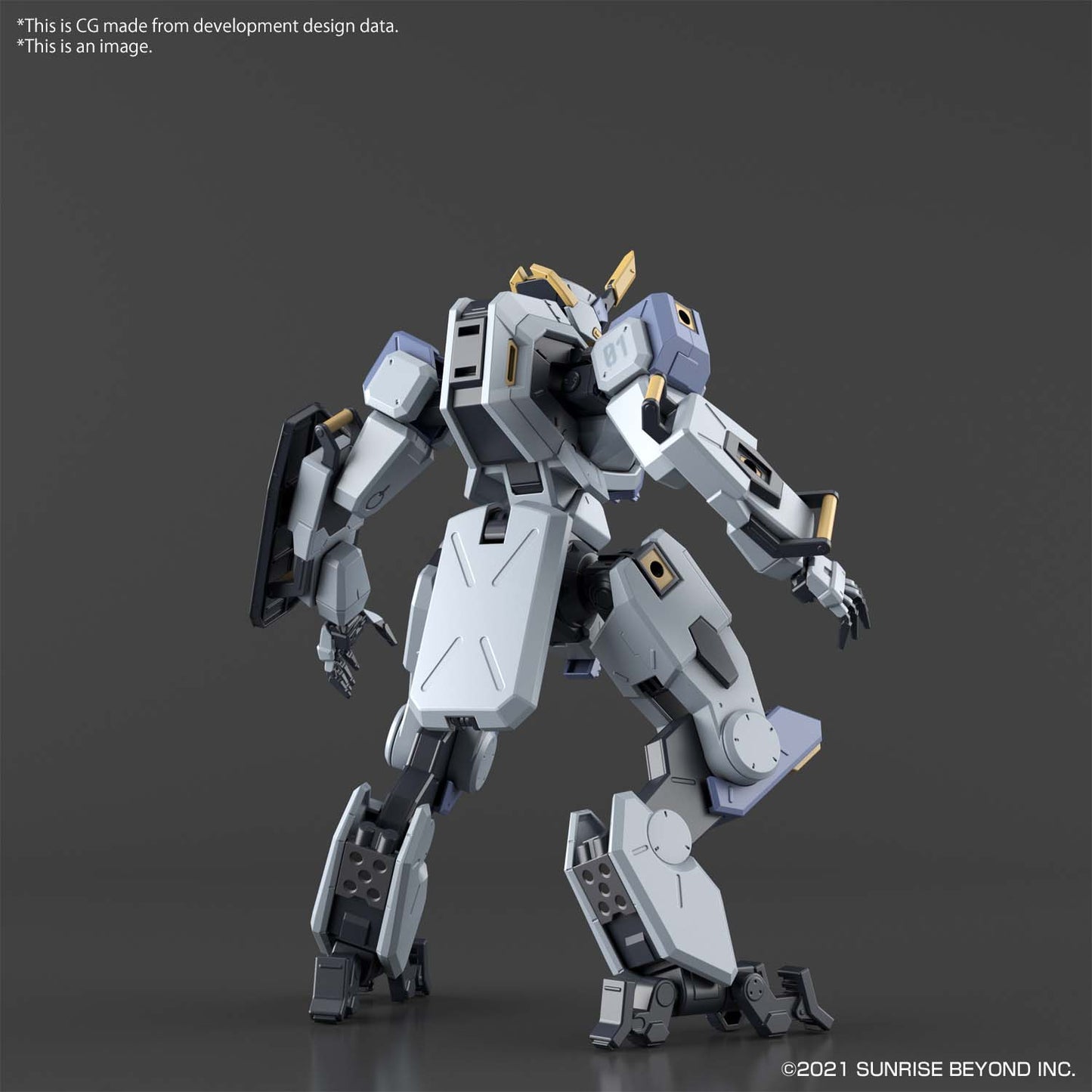 BANDAI MODEL KIT - Gunpla - HG Mailes Byakuchi #00 1/72