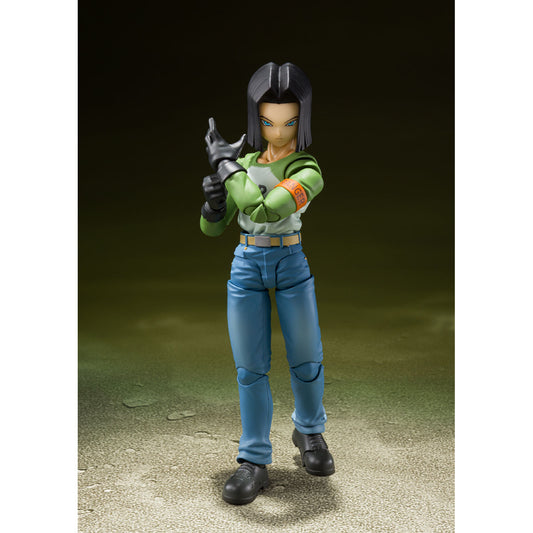 BANDAI - Dragon Ball Super Android 17 S.H. Figuarst Action Figure