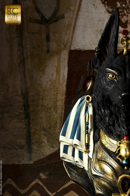 ELITE CREATURE - Anubis Life-Size Bust by Miyo Nakamura