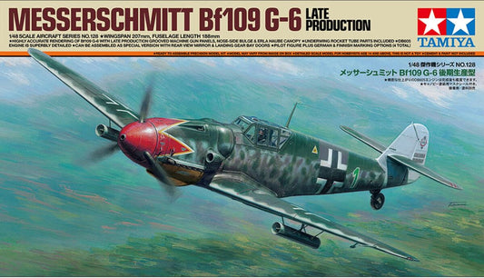 TAMIYA - Messerschmitt Bf-109 G-6 Late Production  1/48