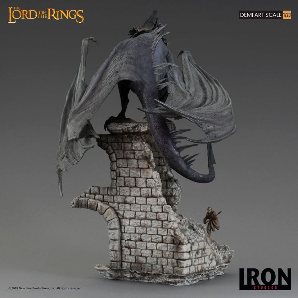 IRON STUDIO - The Lord of the Rings - Fell Beast - Demi Art Scale Statue 1:20