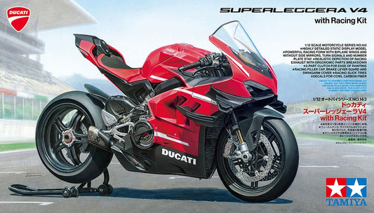 TAMIYA - Ducati Superleggera V4 with Racing Kit  1/12
