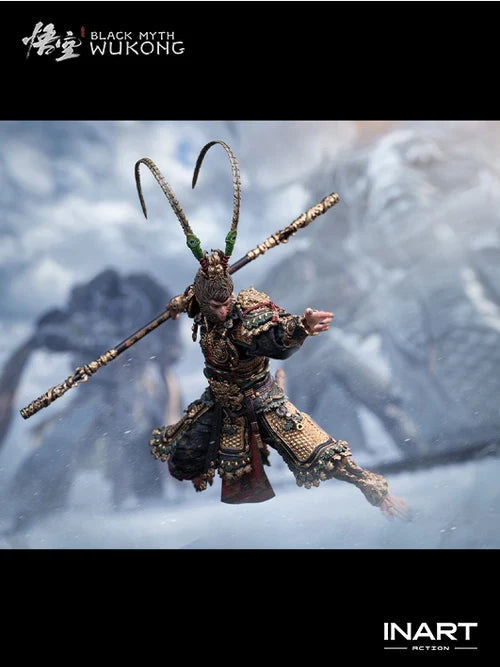 INART - Black Myth: Wukong 1/12 Action Figure - The Destined One in the Great Sage Armor Set