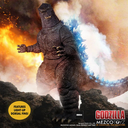 MEZCO - Godzilla Action Figure with Sound & Light Up Ultimate Godzilla