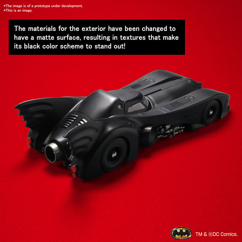 BANDAI MODEL KIT - Dc Comics - Batman 1989 Batmobile 1/35 Model Kit