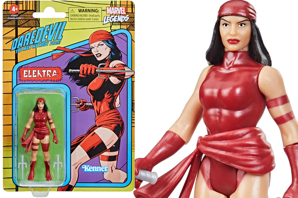 HASBRO - Marvel - Legends: Retro Elektra Action Figure