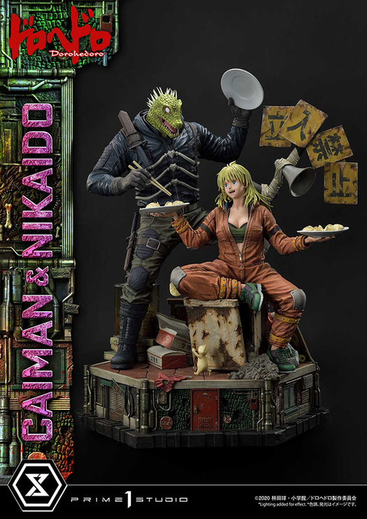 PRIME 1 STUDIOS - Dorohedoro Statue 1:4 CaiMan & Nikaido 70