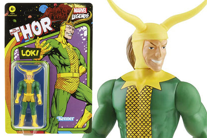 HASBRO - Marvel - Legends: Retro Loki Action Figure