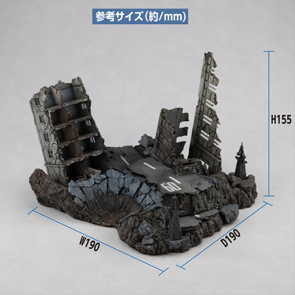 MEGAHOUSE - MS Gundam G Structure Ruins Diorama 1/144