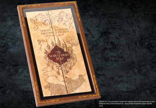 NOBLE COLLECTION - Harry Potter Marauder's Map Display Case