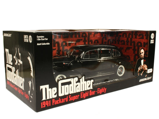 HOTWHEELS - The Godfather Die Cast Model 1/18 1941 Super Eight-One-Eight