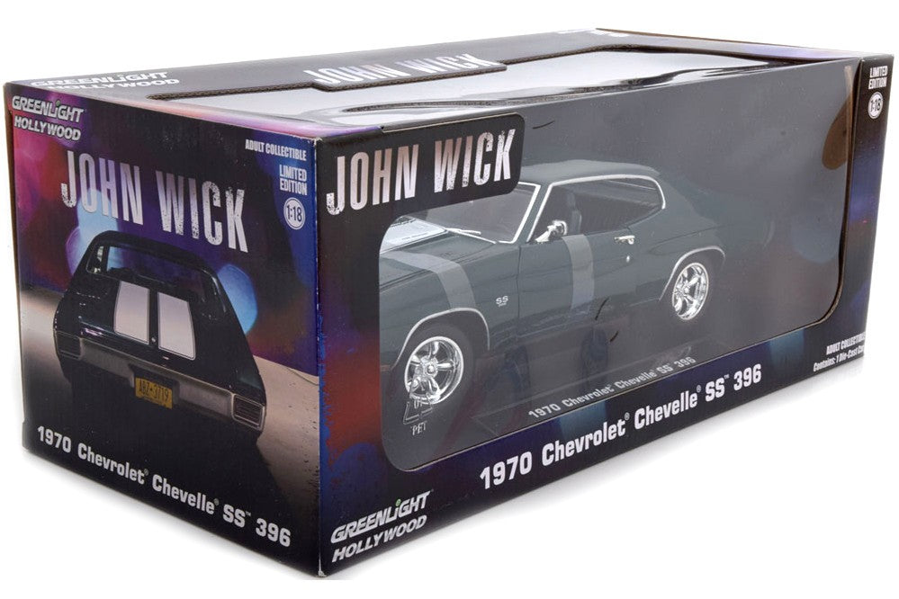 HOTWHEELS - Jhon Wick Die Cast Chevrolette Chevrelle