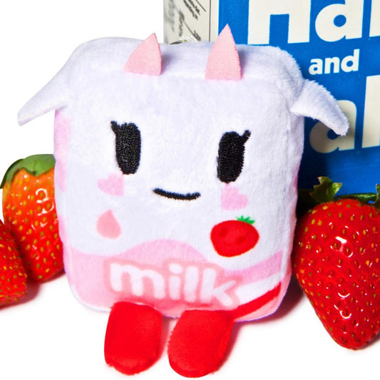 TOKIDOKI - PLUSH KEYCHAINS STRAWBERRY MILK