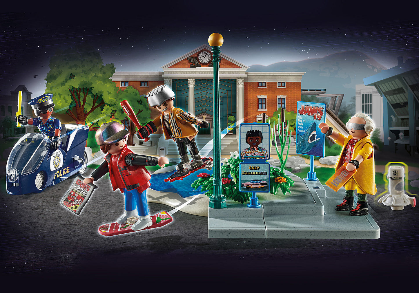 PLAYMOBIL - Back to The Future - 2015 Adventure Set