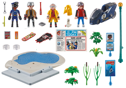 PLAYMOBIL - Back to The Future - 2015 Adventure Set